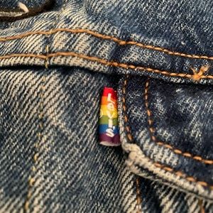 Levi’s denim “Pride” Trucker jacket